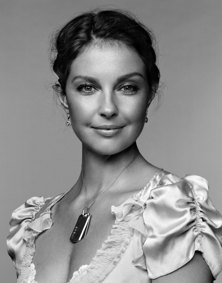 Actress Ashley Judd in a formal portrait at the 2014 Virginia Film Festival.