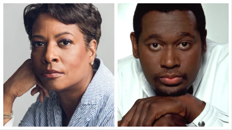 Director Dawn Porter and singer Luther Vandross, subjects of the documentary "Luther: Never Too Much