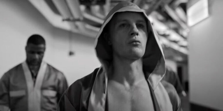 Jack Huston as a boxer in "Day of the Fight