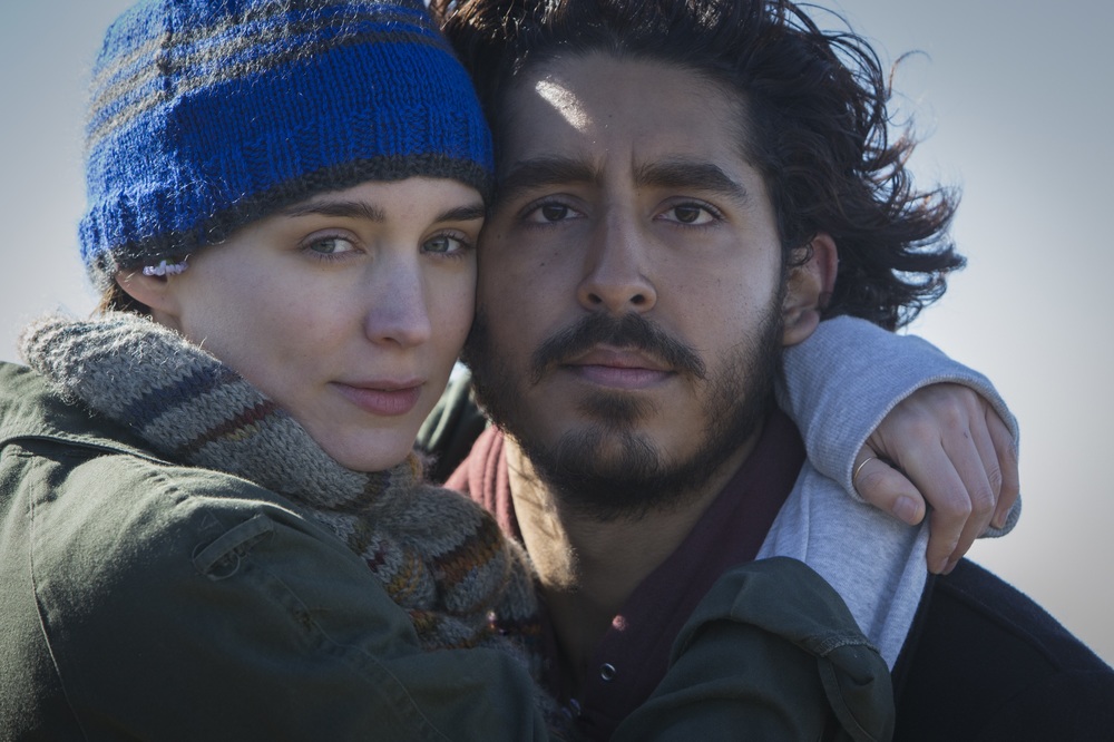 Rooney Mara and Dev Patel embrace in "Lion," a film about family and identity.