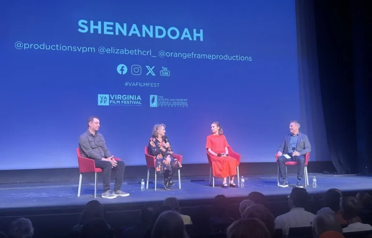Panel discussion at the Virginia Film Festival for 'Shenandoah' documentary.
